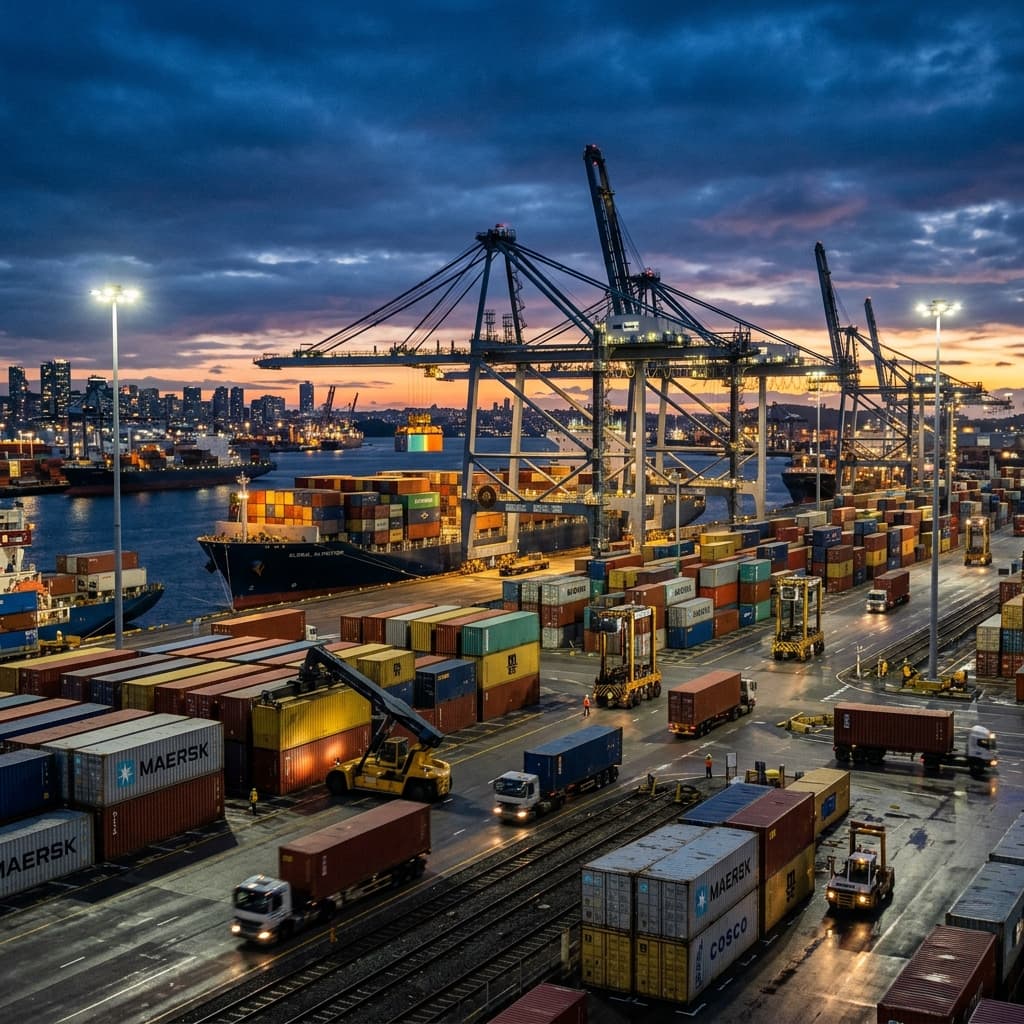 Navigating Geopolitical Disruptions in Global Supply Chain Logistics